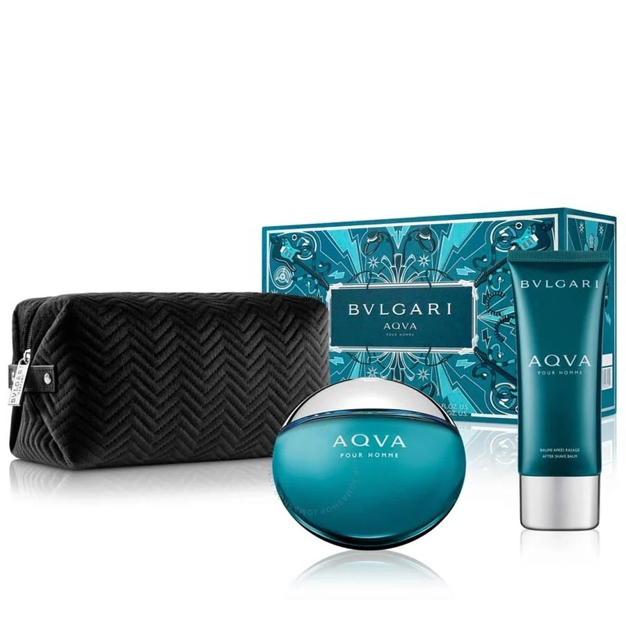 AQVA Pour Homme Men Gift Set by Bvlgary Eau de Toilette - Image 3