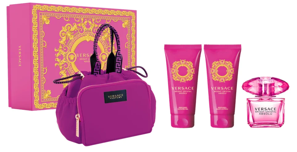 Bright Crystal Absolu Eau de Parfum 4PCS by Versace