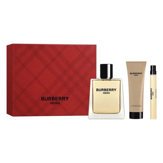 Burberry Hero Eau de Toilette 3-PC Mens Gift Set - Image 5