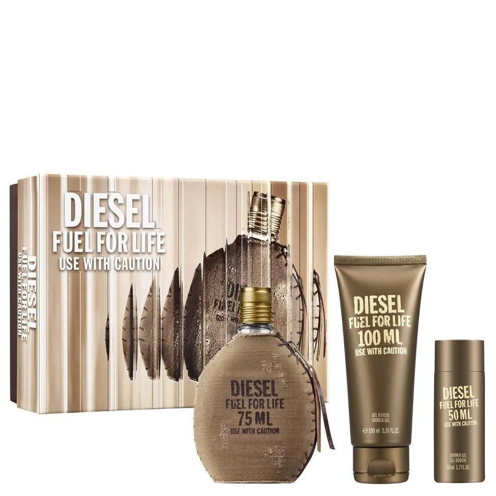 Diesel Fuel For Life Men 3-Piece Gift Set eau de Toilette