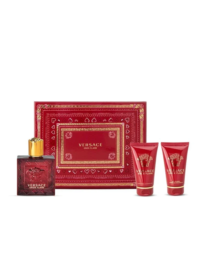 Eros Flame Eau de Parfum 3PCS by Versace