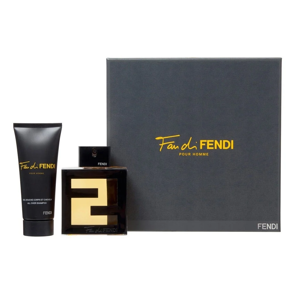 Fan di Fendi Pour Homme Men Gift Set by Fendi Eau de Toilette