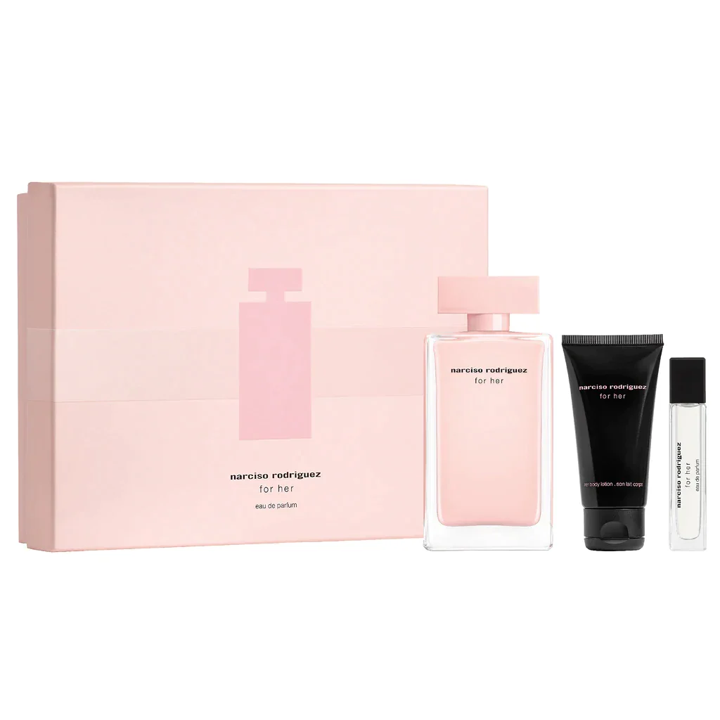 Narciso Rodriguez For Her 3-PC Gift Set eau de Parfum
