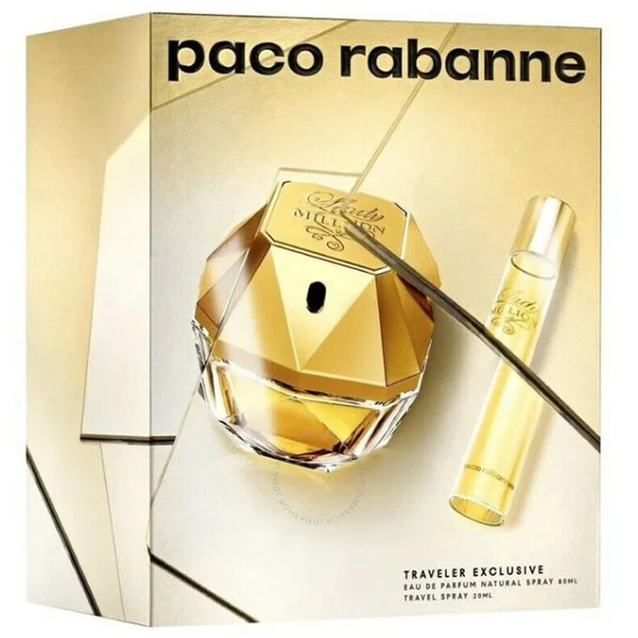 Lady Million Eau de Parfum 2PCS Travel Set by Paco Rabanne