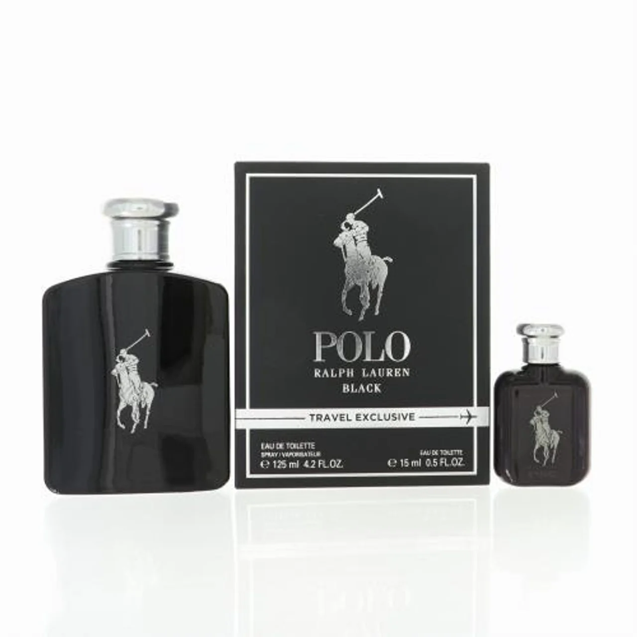 Polo Black by Ralph Lauren Travel Exclusive for Men 2 Piece Set