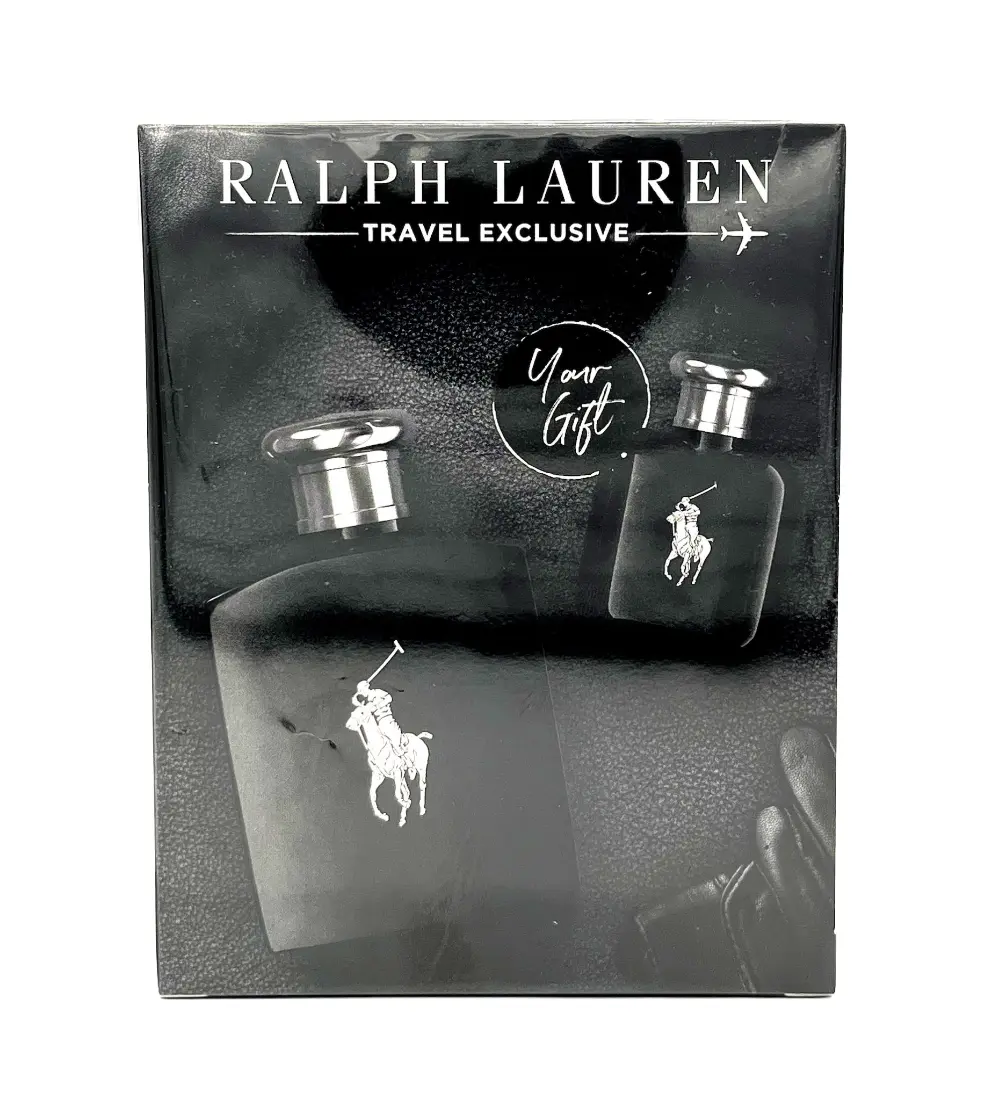 Polo Black by Ralph Lauren Travel Exclusive for Men 2 Piece Set - Image 2