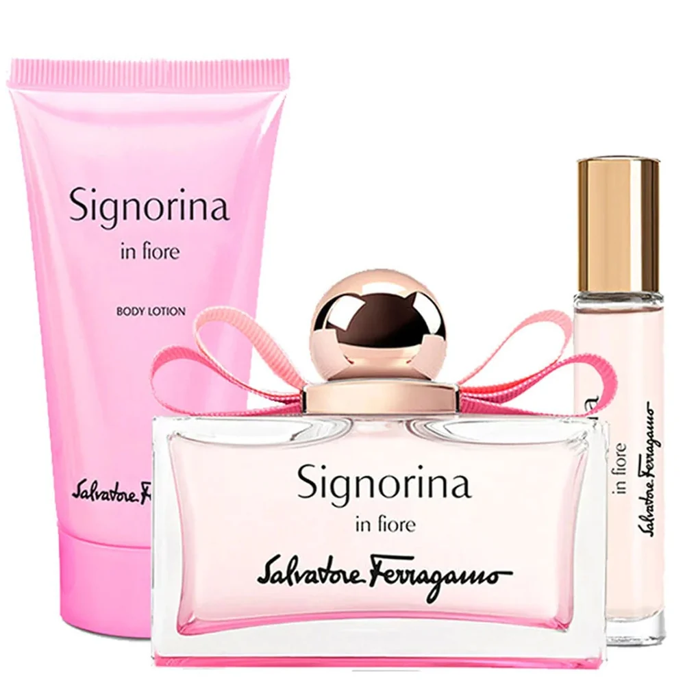 Signorina In Fiore Women Gift Set 3pc by Salvatore Ferragamo Eau de Parfum