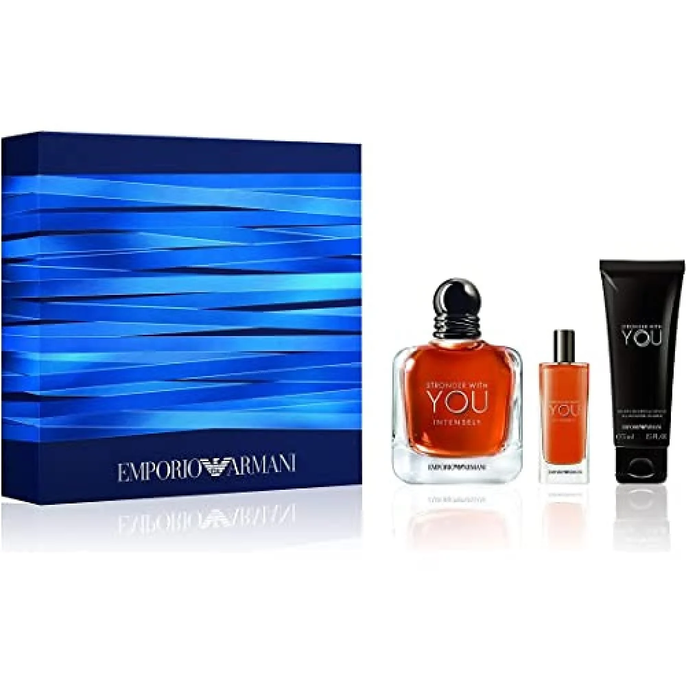 Stronger With You Intensely Eau de Parfum 3PC Set by Giorgio Armani