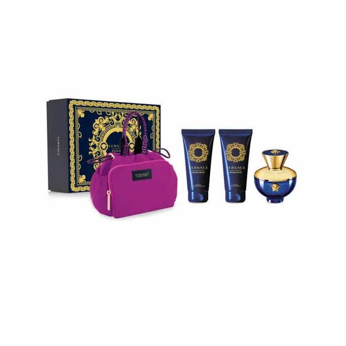 Dylan Blue Pour Femme Eau de Parfum 4PCS by Versace