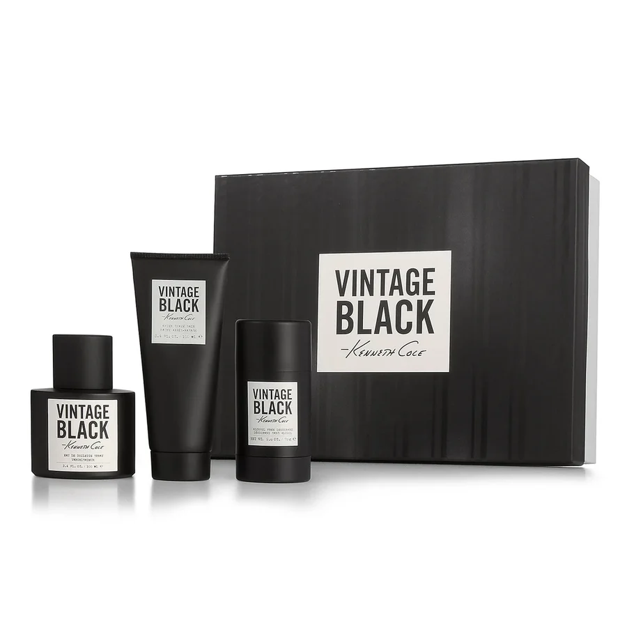 Vintage Black Men Gift Set by Kenneth Cole Eau de Toilette